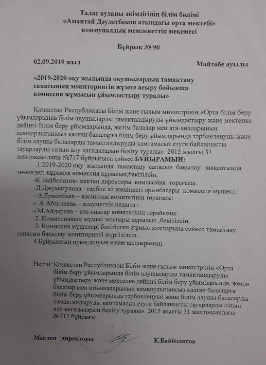 Ыстық тамақ бойынша
